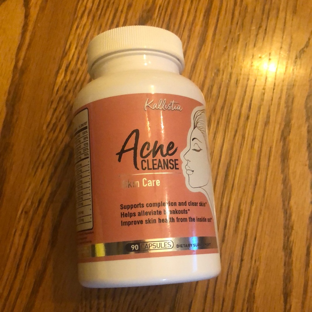 KALLISTIA ACNE CLEANSE 90 capsules NEW